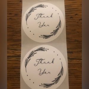Thank You Stickers 100 per set